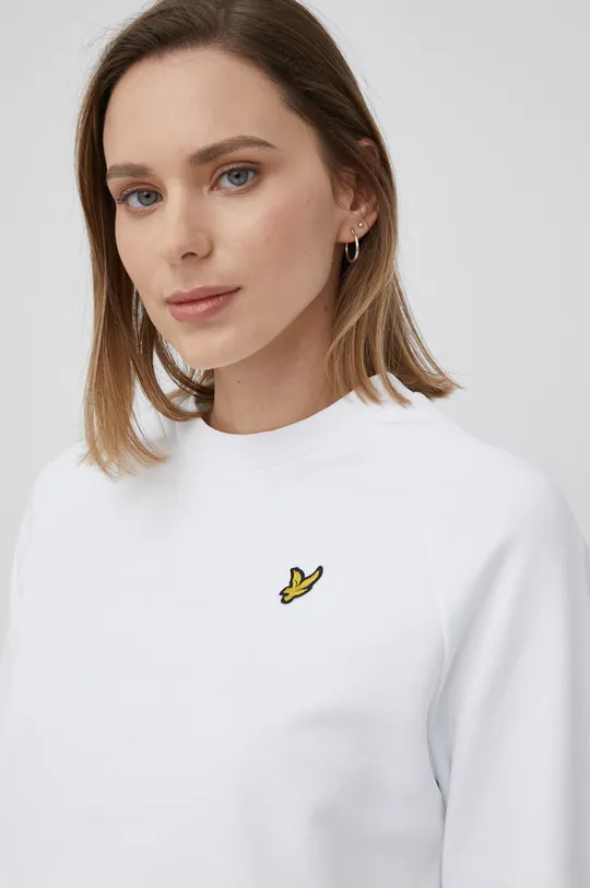 белый Хлопковая кофта Lyle & Scott