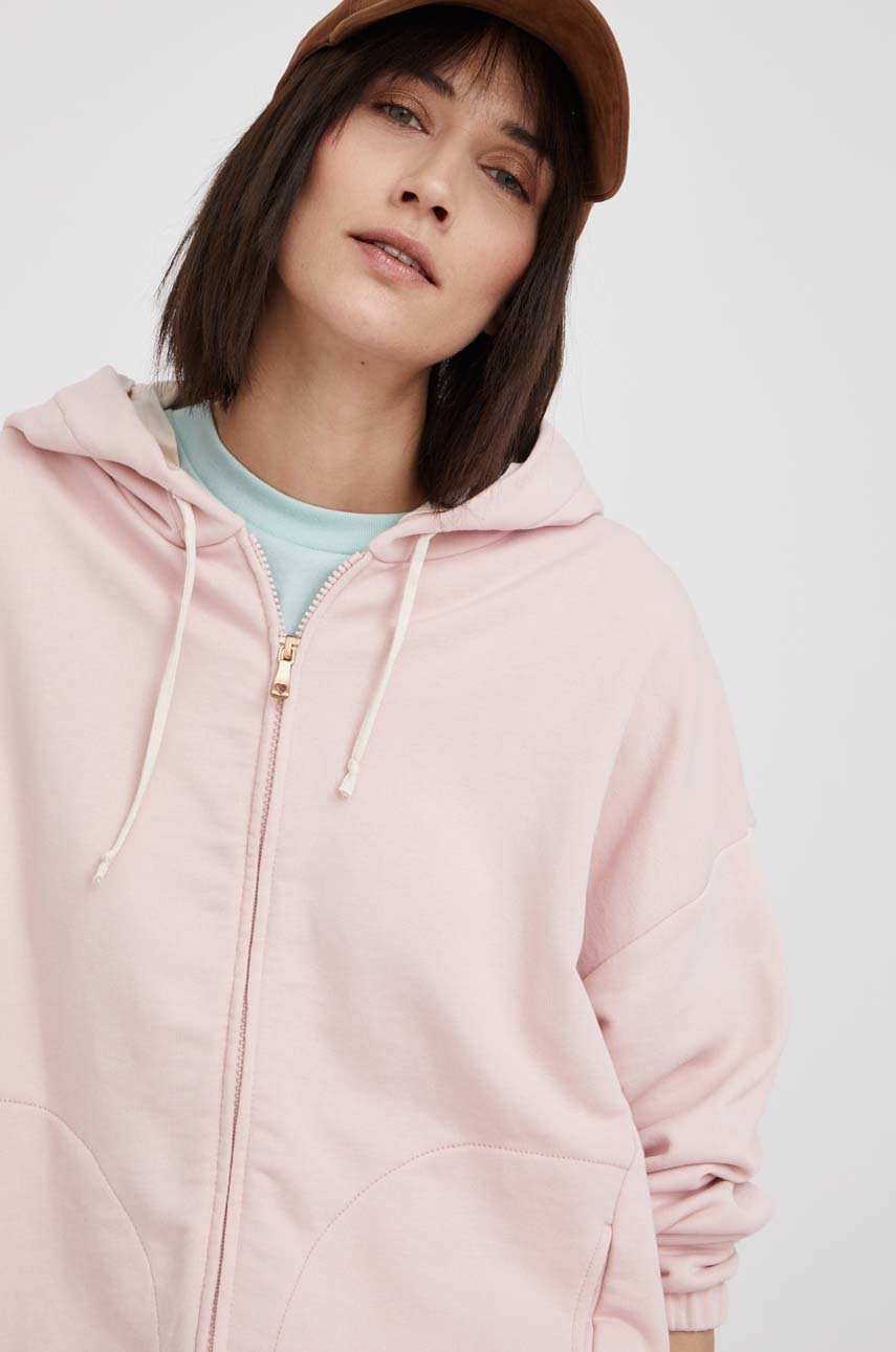 różowy United Colors of Benetton bluza