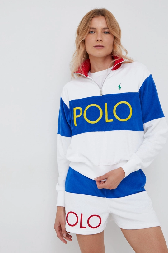 biały Polo Ralph Lauren bluza 211863460001