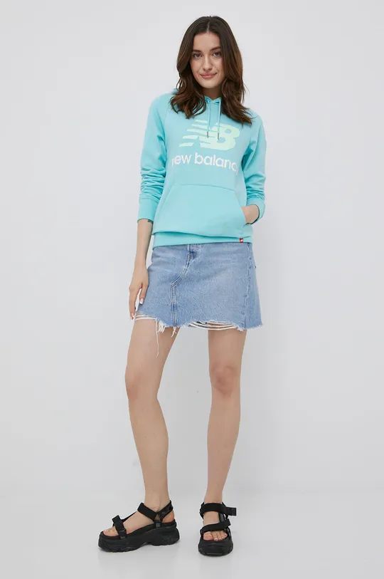 New Balance sweatshirt turquoise