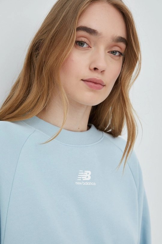 blue New Balance cotton sweatshirt