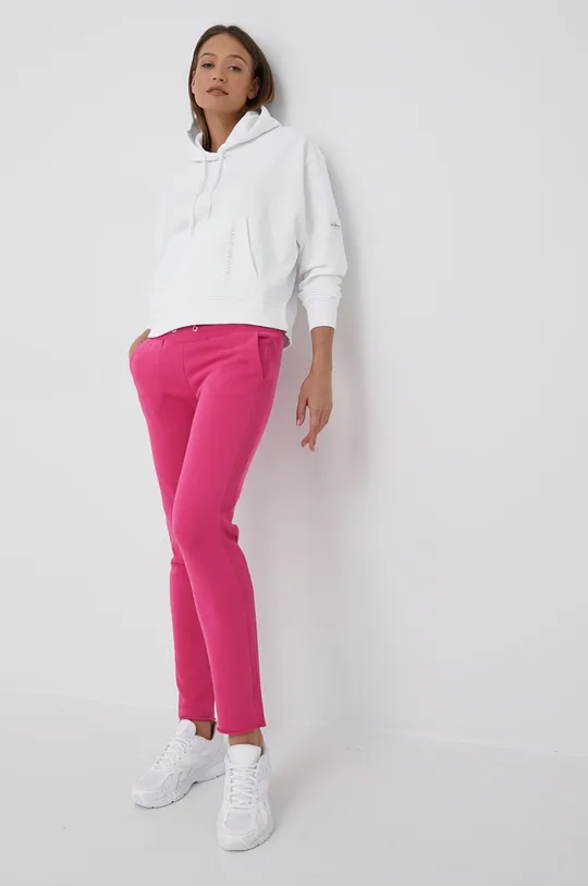 Calvin Klein Jeans bluza bawełniana J20J218177.PPYY biały