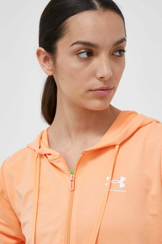 arancione Under Armour felpa