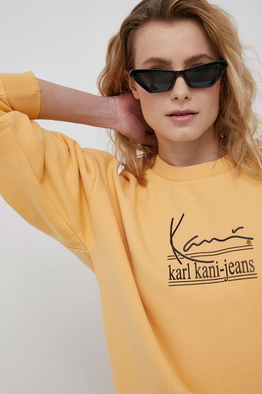 pomarańczowy Karl Kani bluza