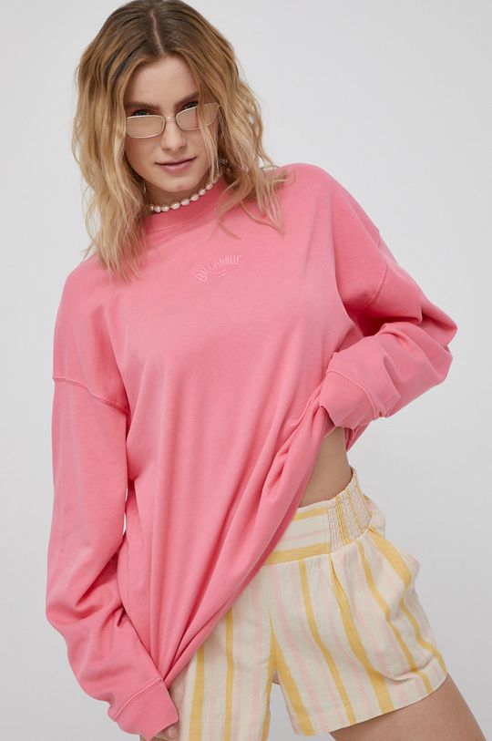 różowy Billabong bluza Damski