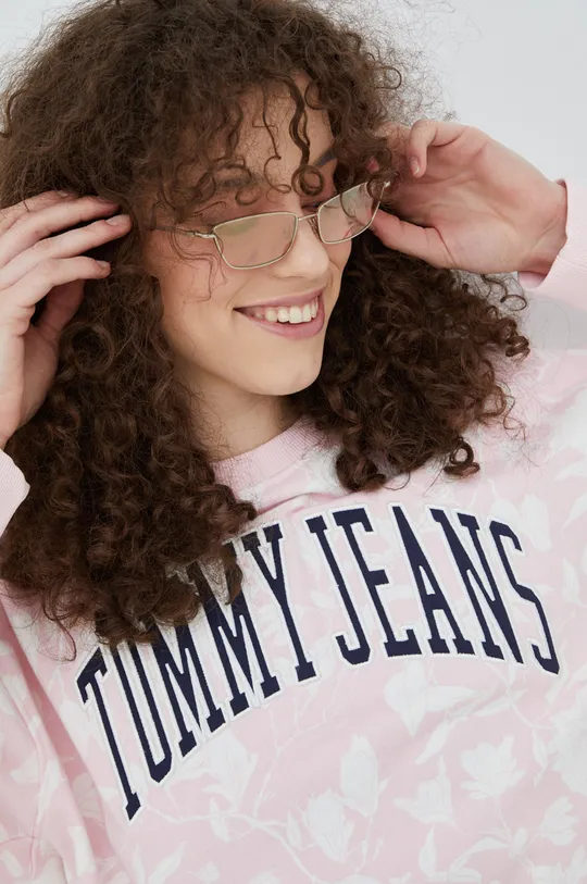 ροζ Μπλούζα Tommy Jeans