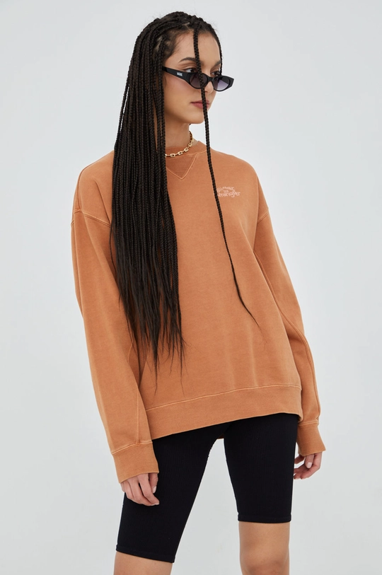 Billabong bluza Billabong x Wrangler pomarańczowy