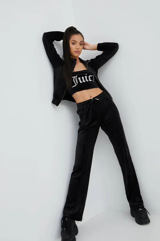 Μπλούζα Juicy Couture μαύρο