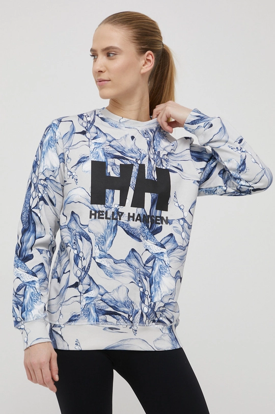 блакитний Бавовняна кофта Helly Hansen Жіночий