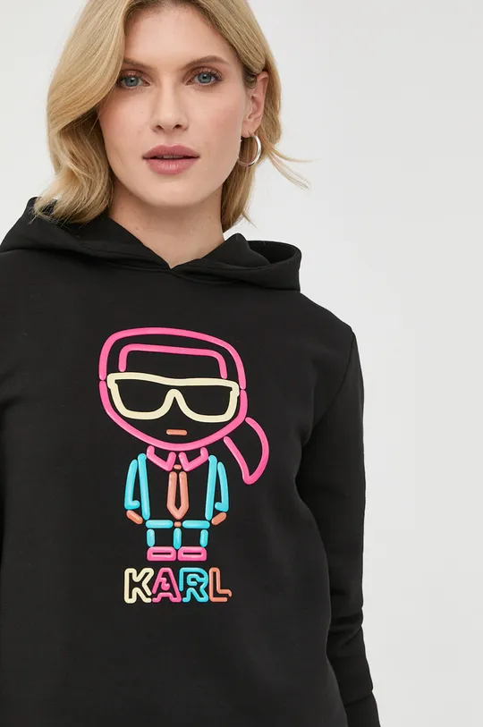 čierna Mikina Karl Lagerfeld