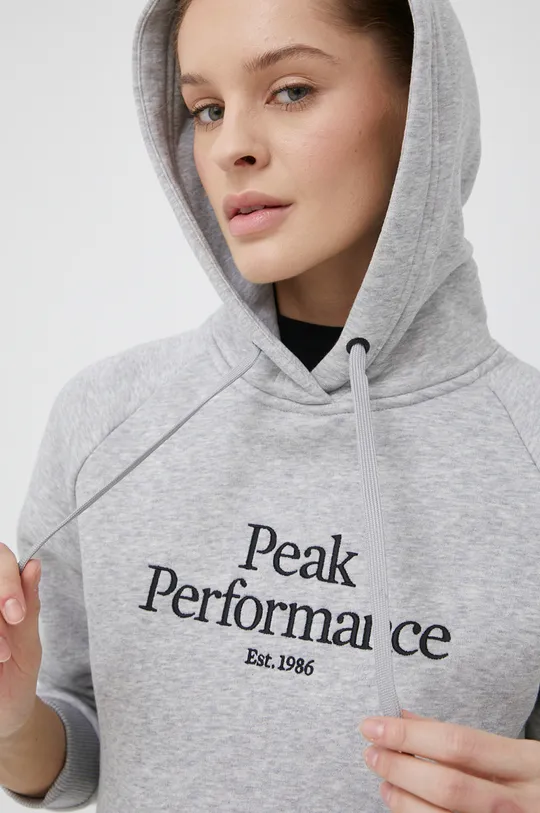 szary Peak Performance bluza