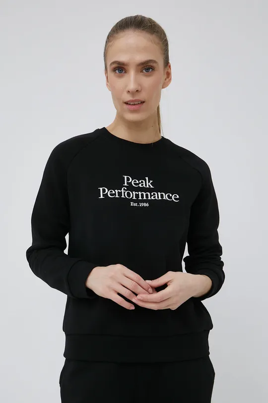 μαύρο Μπλούζα Peak Performance
