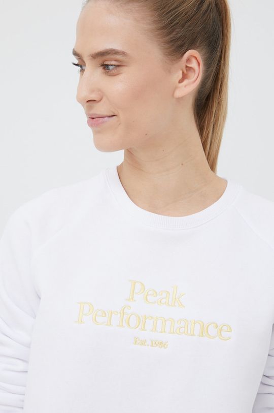 biały Peak Performance bluza