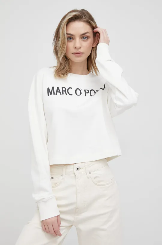 Marc O'Polo bluza bawełniana biały
