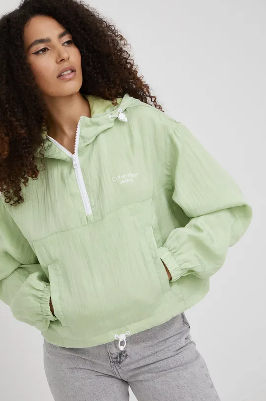 зелений Куртка Calvin Klein Jeans Жіночий