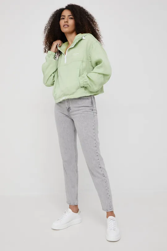 Jakna Calvin Klein Jeans zelena