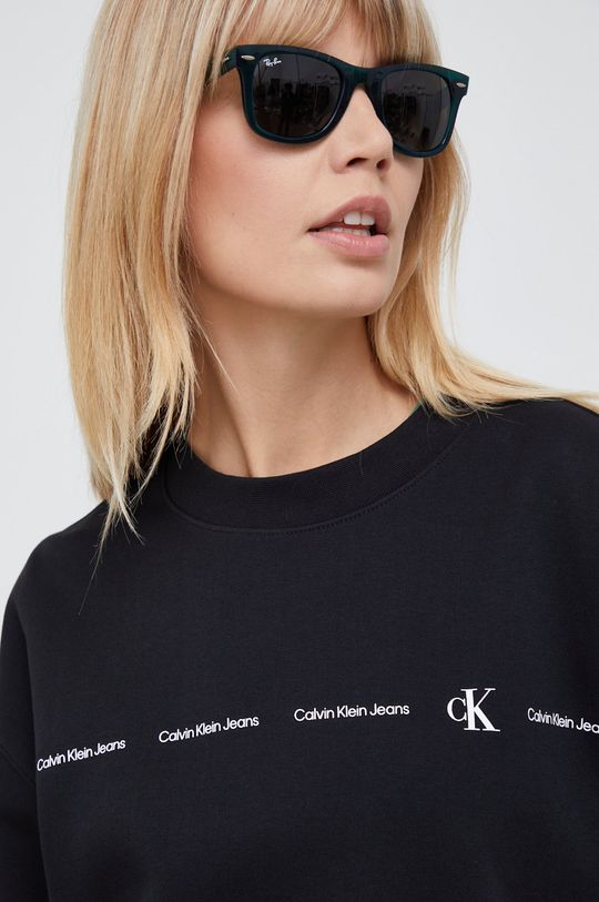negru Calvin Klein Jeans bluza