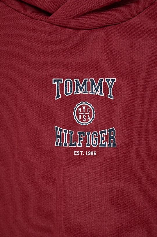 Tommy Hilfiger - Παιδική μπλούζα  Κύριο υλικό: 70% Βαμβάκι, 30% Πολυεστέρας Φόδρα κουκούλας: 100% Βαμβάκι Πλέξη Λαστιχο: 95% Βαμβάκι, 5% Σπαντέξ