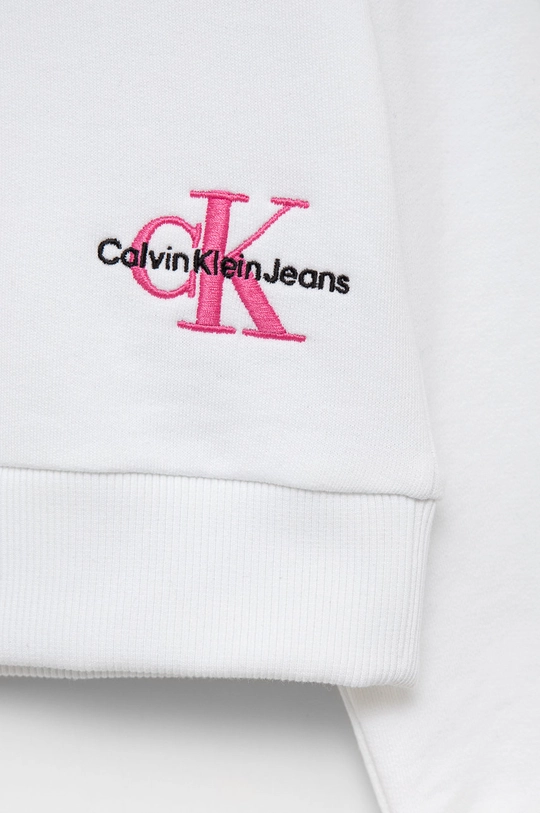 Dječja pamučna dukserica Calvin Klein Jeans  100% Pamuk