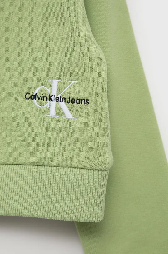 Calvin Klein Jeans bombažni pulover za otroke  100% Bombaž