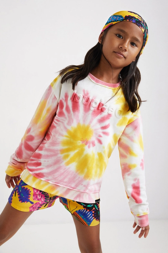 multicolor Desigual bluza dziecięca 22SGSK03 Dziewczęcy