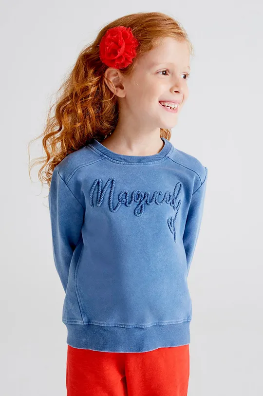 μπλε Παιδική μπλούζα Mayoral Για κορίτσια