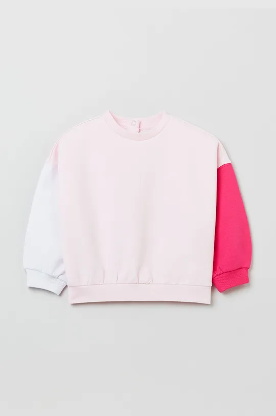 ροζ Παιδική βαμβακερή μπλούζα OVS Για κορίτσια