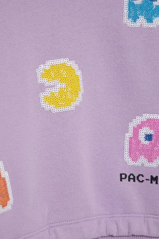 United Colors of Benetton - Παιδική βαμβακερή μπλούζα x Pac-Man  100% Βαμβάκι