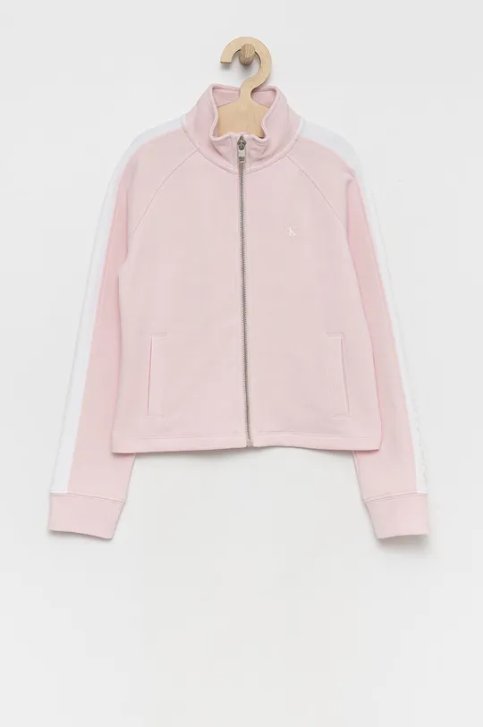 ροζ Calvin Klein Jeans - Παιδική μπλούζα Για κορίτσια