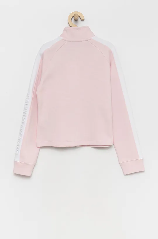 Дитяча кофта Calvin Klein Jeans рожевий