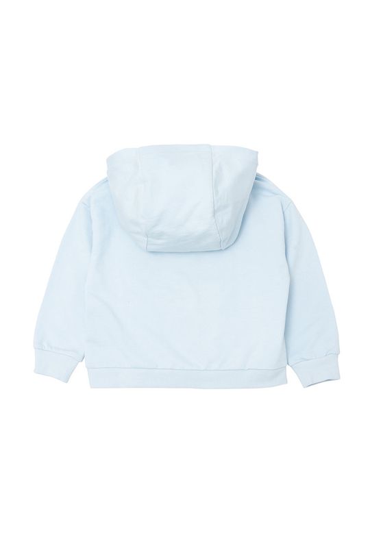 Kenzo Kids bluza bawełniana dziecięca jasny niebieski
