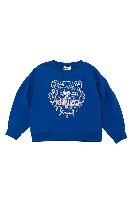 μπλε Παιδική βαμβακερή μπλούζα Kenzo Kids Για κορίτσια