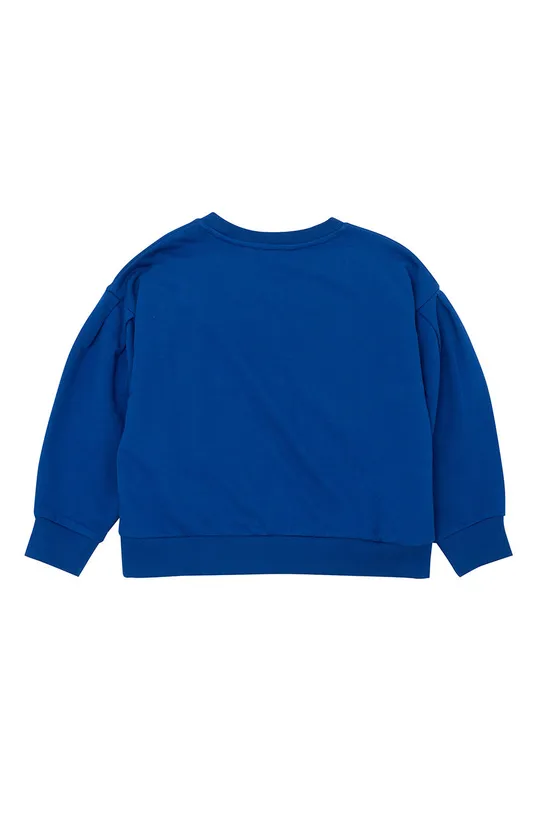Παιδική βαμβακερή μπλούζα Kenzo Kids μπλε