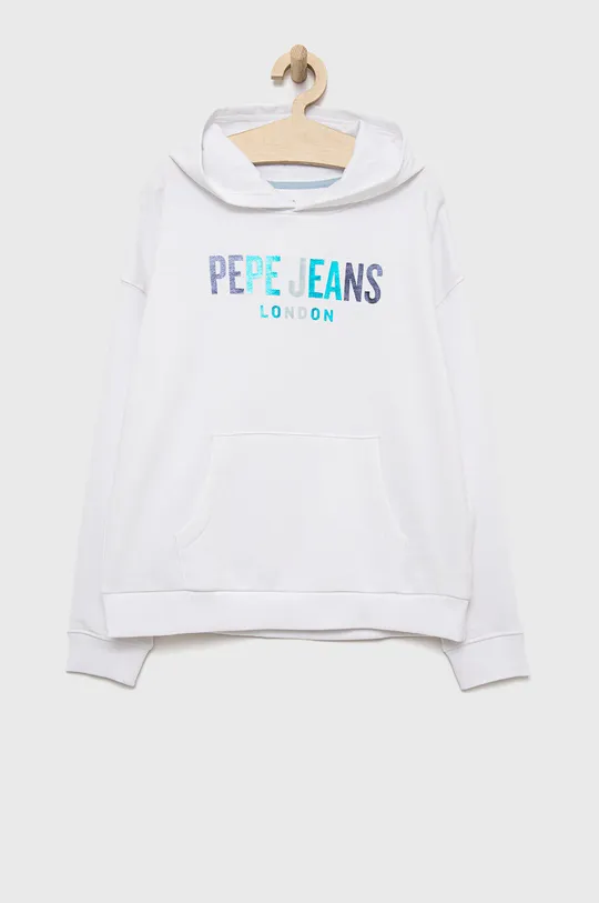 λευκό Παιδική βαμβακερή μπλούζα Pepe Jeans Για κορίτσια