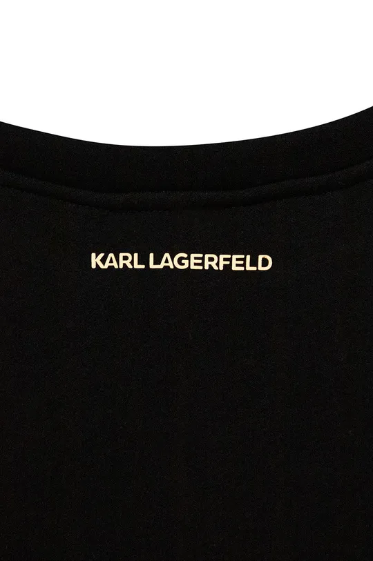 čierna Detská mikina Karl Lagerfeld