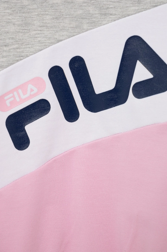 Fila otroški pulover  Material 1: 90% Bombaž, 5% Elastane, 5% Viskoza Material 2: 95% Bombaž, 5% Elastane