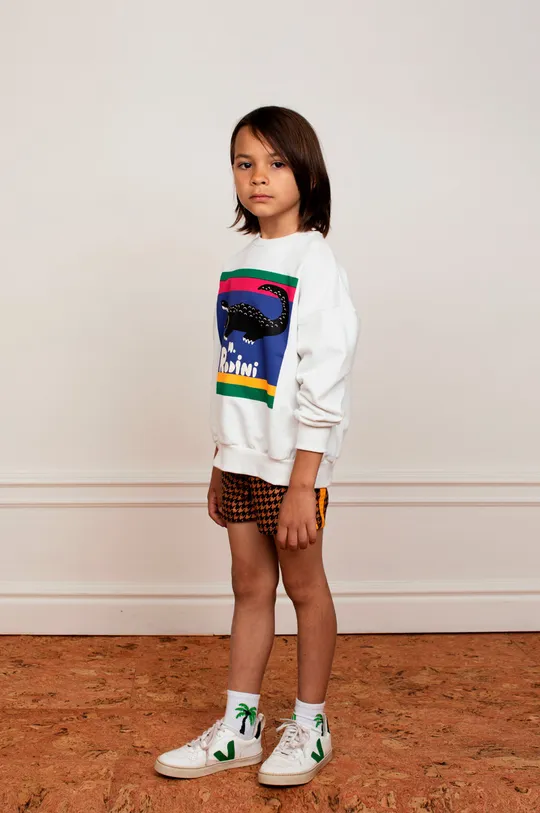 барвистий Дитяча бавовняна кофта Mini Rodini Для дівчаток