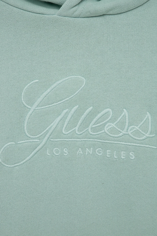 зелений Дитяча бавовняна кофта Guess