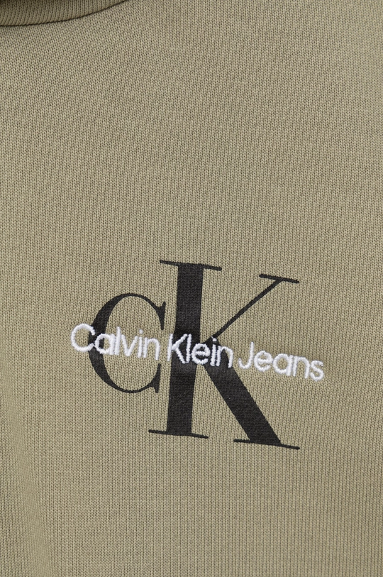 Detská mikina Calvin Klein Jeans  Základná látka: 100% Bavlna Podšívka kapucne : 100% Bavlna Elastická manžeta: 98% Bavlna, 2% Elastan