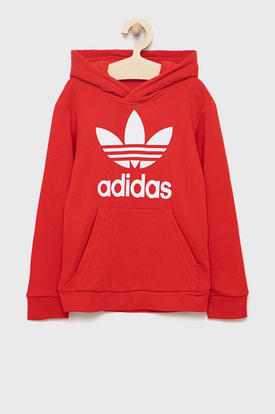 czerwony adidas Originals bluza dziecięca HD2020 Dziecięcy