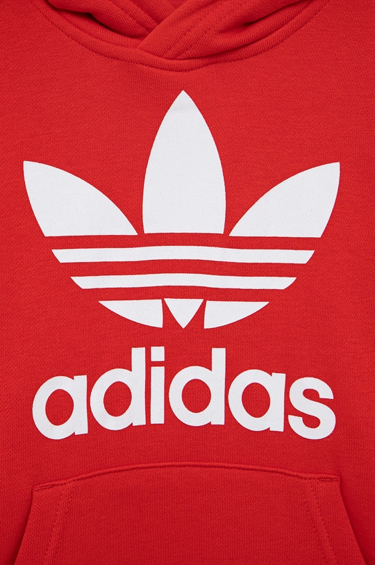 Otroška mikica adidas Originals  Glavni material: 70% Bombaž, 30% Poliester Podloga kapuce: 100% Bombaž Patent: 95% Bombaž, 5% Elastan