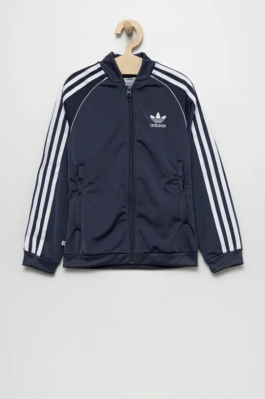 tmavomodrá Detská mikina adidas Originals Detský