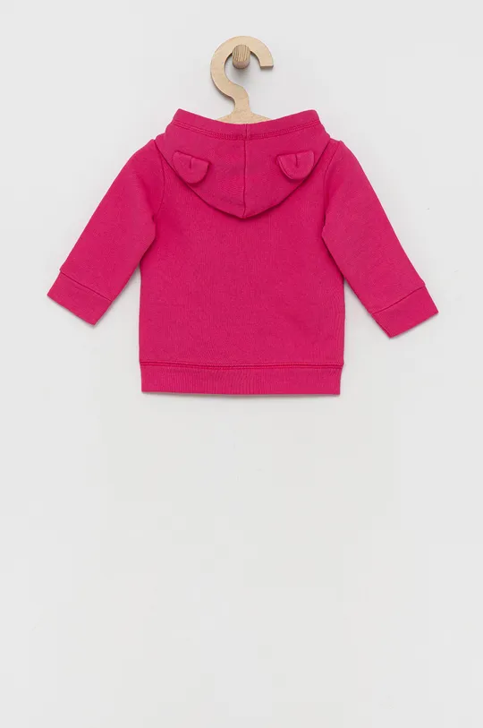 United Colors of Benetton - Παιδική βαμβακερή μπλούζα ροζ