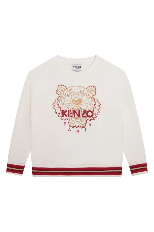 белый Детская хлопковая кофта Kenzo Kids Детский