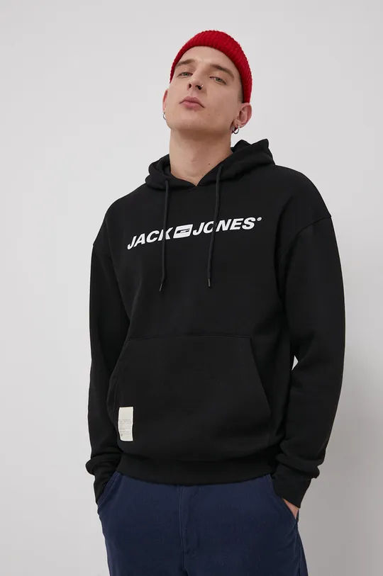 čierna Mikina Jack & Jones