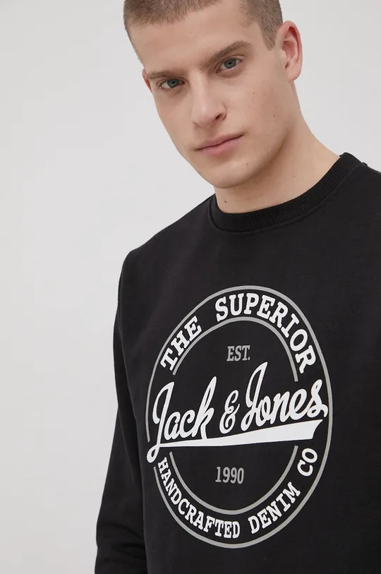 čierna Mikina Jack & Jones