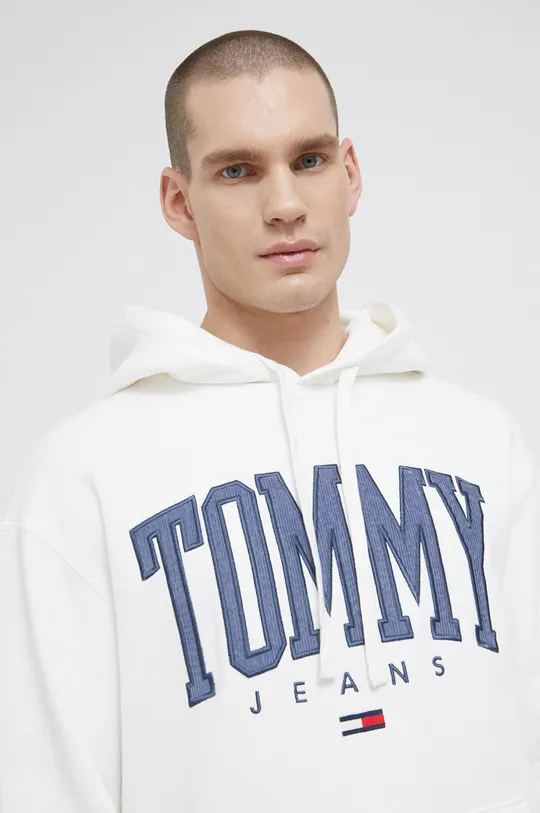 biały Tommy Jeans Bluza DM0DM12543.PPYY