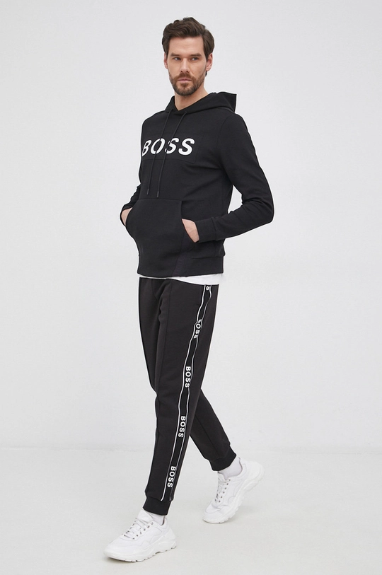 Μπλούζα Boss BOSS ATHLEISURE μαύρο