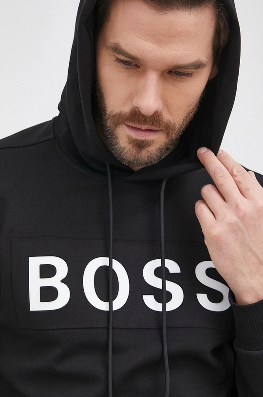 čierna Mikina Boss Athleisure