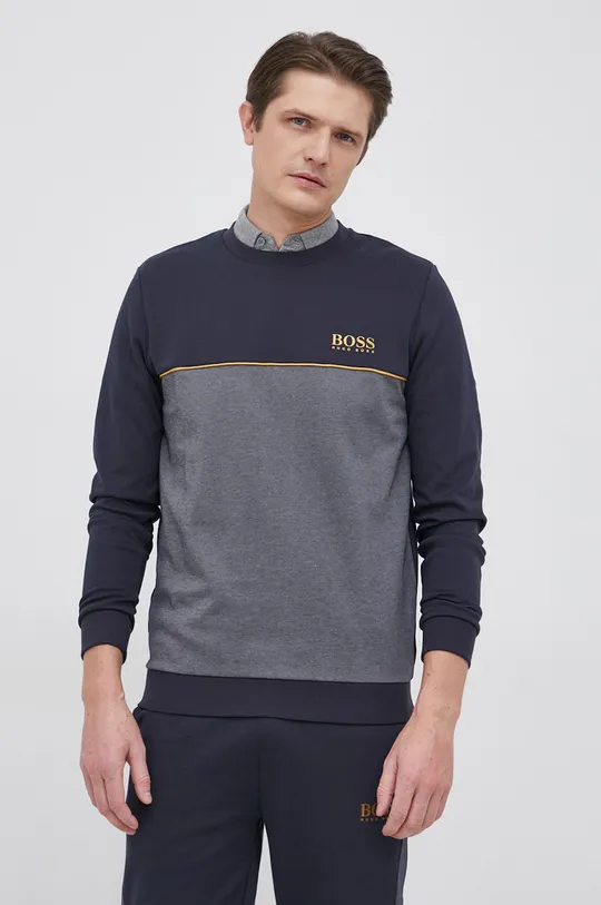 mornarsko modra Longsleeve BOSS Moški